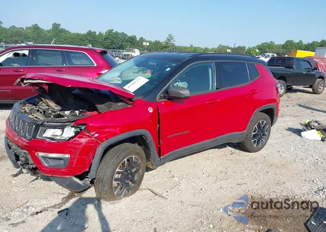 2020 Jeep Compass Trailhawk 4X4 from USA, damaged, VIN 3C4NJDDB1LT221569